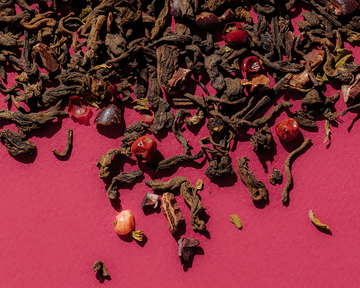 Staff Favorite: Dark Chocolate Peppermint Tea Blend
