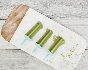 Matcha Madness: Green Tea Popsicles