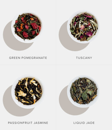 Award Winning Sampler Set included teas graphic – Art of Tea