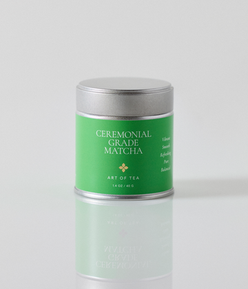 Ceremonial grade matcha 40g tin – Art of Tea