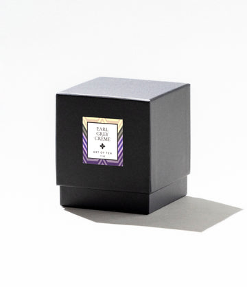 Earl Grey Crème candle alternate view – Art of Tea