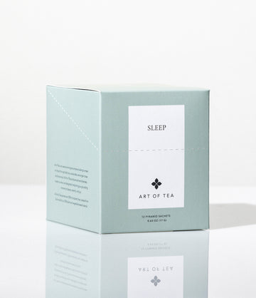Sleep teabag sachet lifestyle photo – Art of Tea