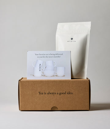 Tea subscription box with loose leaf tea tins – Art of Tea