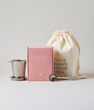 Herbal Blend Sampler Bundle with Tea Infuser (Caffeine Free)
