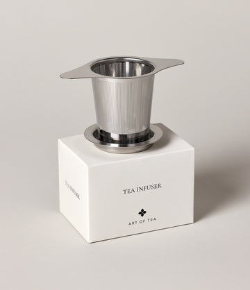 Tea infuser in glass cup – Art of Tea