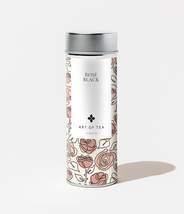 Rose Black tea retail tin – Art of Tea