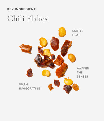 Chili flakes ingredient close-up – Art of Tea