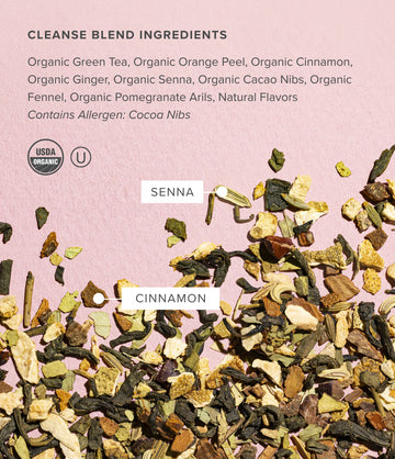 Cleanse loose leaf tea close-up – Art of Tea