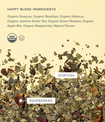 Happy Tea loose leaf tea close-up – Art of Tea