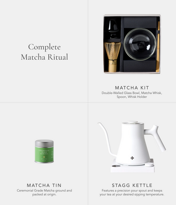 Matcha Kit with kettle contents – Art of Tea