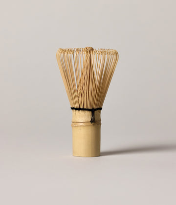 Bamboo matcha whisk detail view – Art of Tea