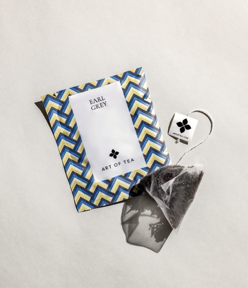 Earl Grey single eco pyramid teabag sachet – Art of Tea