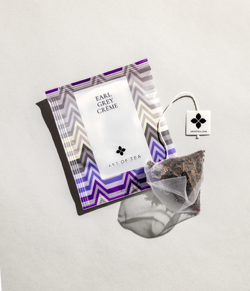 Earl Grey Crème single eco pyramid teabag sachet – Art of Tea