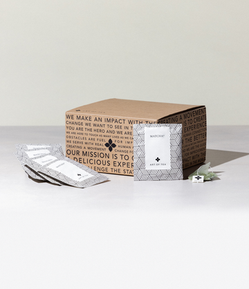 Matcha+ 50 count teabag sachet box – Art of Tea