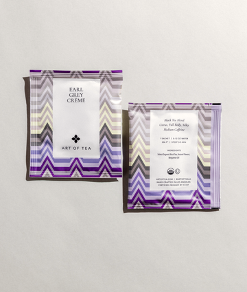 Earl Grey Crème eco pyramid teabag sachets – Art of Tea