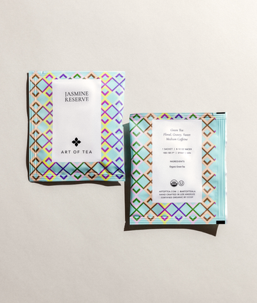 Jasmine Reserve eco pyramid teabag sachets – Art of Tea