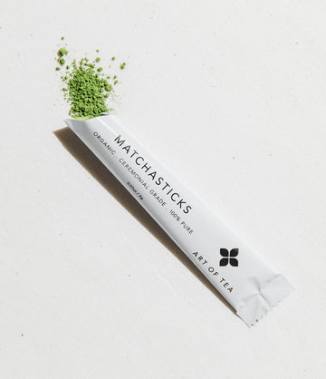 Matchasticks single-serve matcha packets – Art of Tea