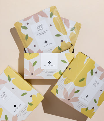 Ginger Spice Chai loose leaf close-up – Art of Tea