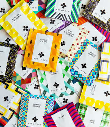 Assorted teabag sachet bulk box rendering – Art of Tea