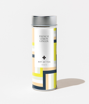 French Lemon Ginger tea retail tin – Art of Tea