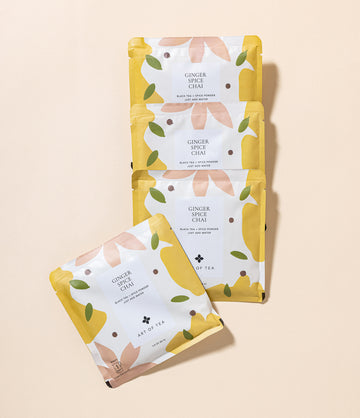 Ginger Spice Chai single-serve packets – Art of Tea