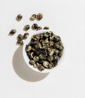 Jasmine Pearls organic loose leaf green tea packaging – Art of Tea