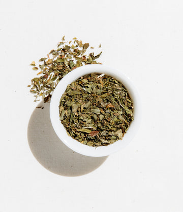 Pacific Coast Mint caffeine free loose leaf tea packaging – Art of Tea