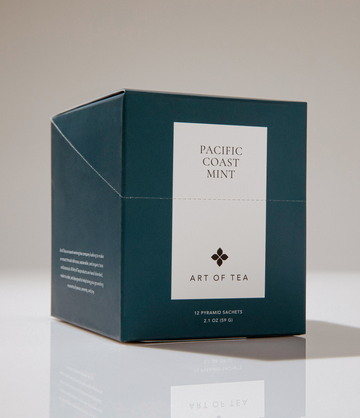 Pacific Coast Mint teabag sachet box – Art of Tea
