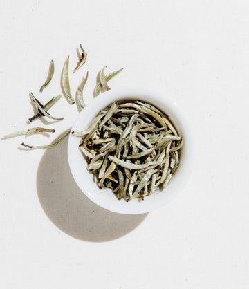 Silver Needle organic loose leaf white tea packaging – Art of Tea